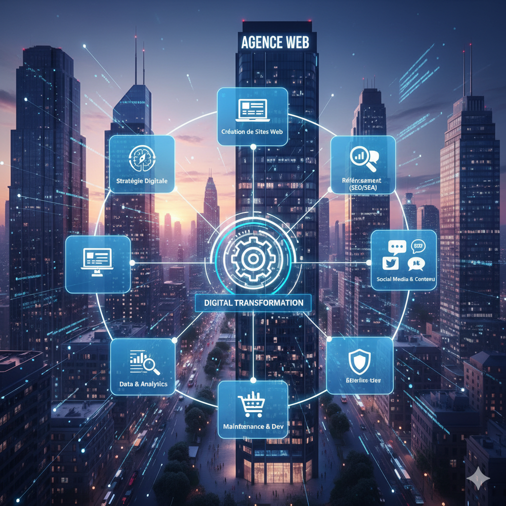 Les 7 services indispensables d’une agence web pour réussir sa transformation digitale